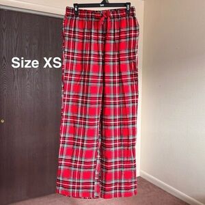Joyspun Women's Flannel Sleep Pants, 30" Inseam, Size XS